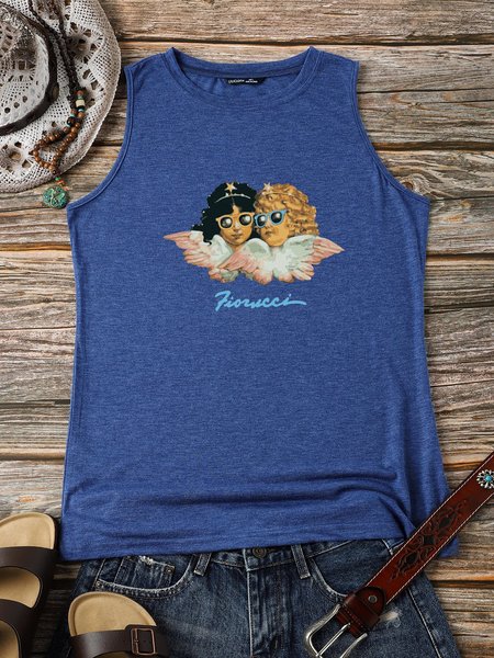 

Angles Women Tank, Light blue, Tank Tops