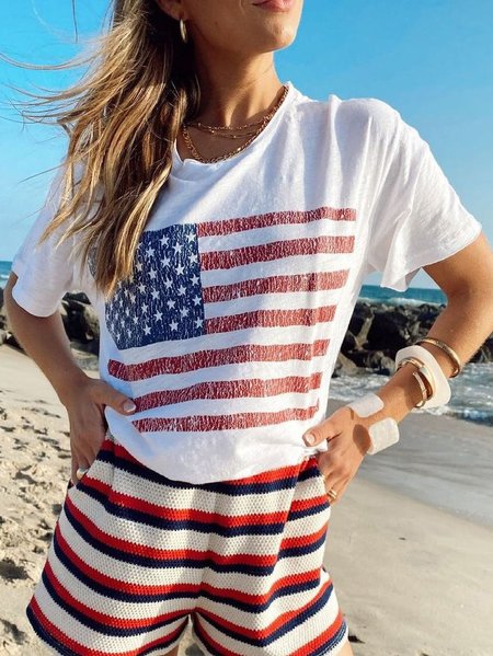 

American Flag Shirts, Dark blue, T-shirts