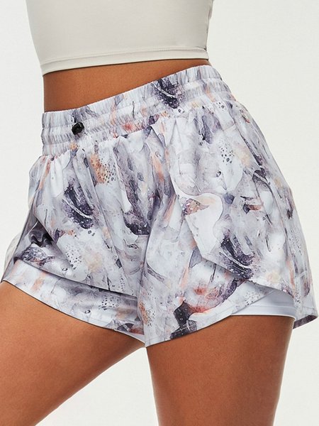 

Atletico A-line Astratto Pantaloni, Colore 3, Shorts