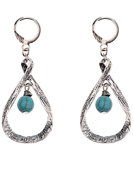 

Alloy Vintage Earrings, Silver, Earrings