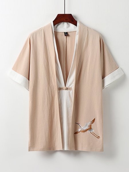 

Casual Plain Shirts, Apricot, Men's Floral shirt