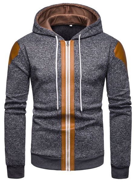 

Hoodie Casual Sweatshirt, Deep gray, Hoodies&Sweatshirts