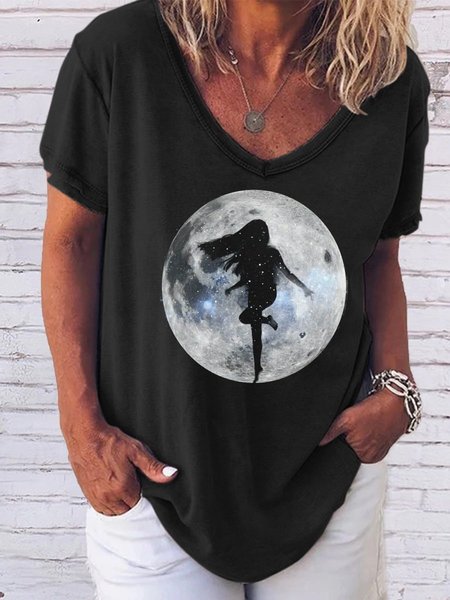 

Super Flower Blood Moon Tee, Black, T-shirts