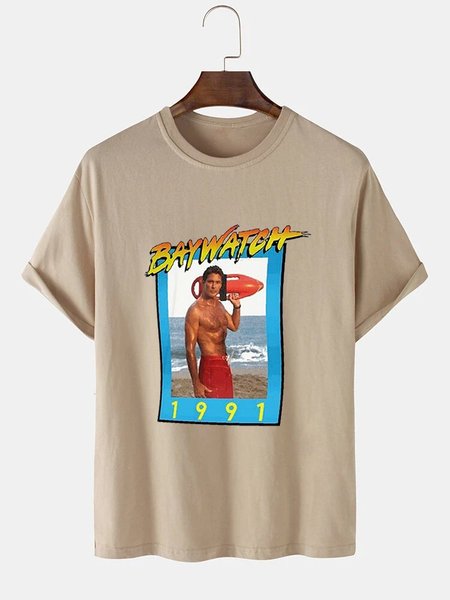 

Crew Neck Shirts & Tops, Khaki, Men's t-shirts