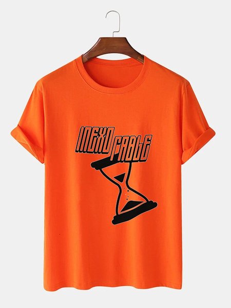 

Cotton-Blend Shirts & Tops, Orange, Men's t-shirts