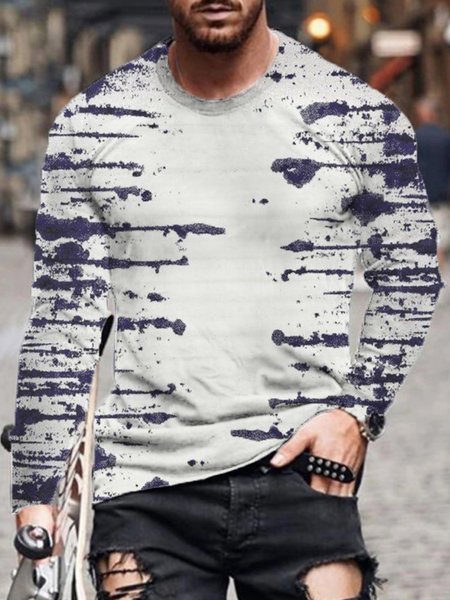 

Long Sleeve Round Neck T-shirt, T-Shirts