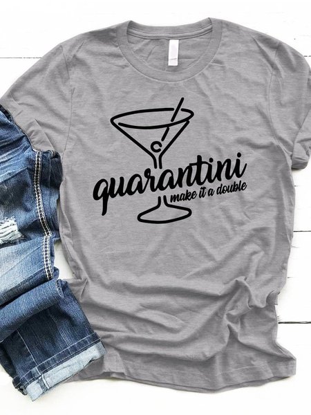 

Cotton Casual Shirts & Tops, Light gray, T-shirts