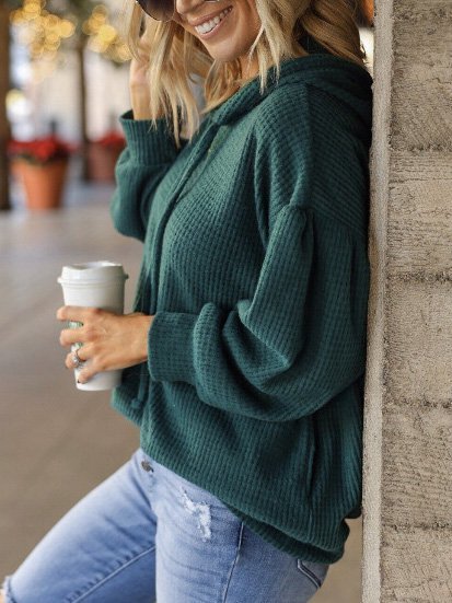 

Shift Hoodie Long Sleeve Casual Sweatshirt, Green, Sweatshirts & Hoodies