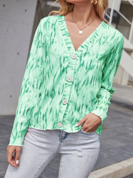 

Vintage Ombre/Tie-Dye Shirts & Tops, Sky blue, Long sleeve tops