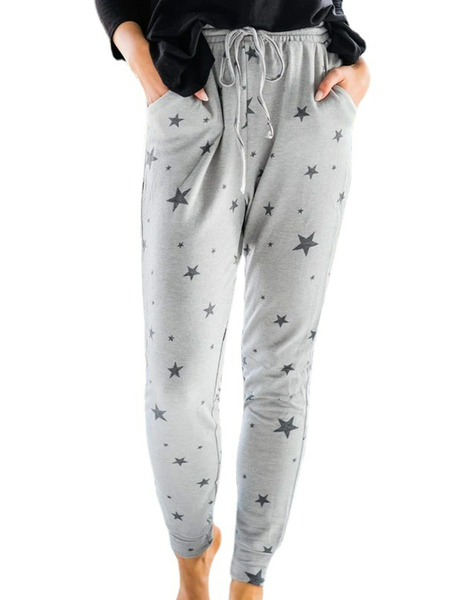 

Cotton-Blend Sports Pants, Light gray, Sport Pants