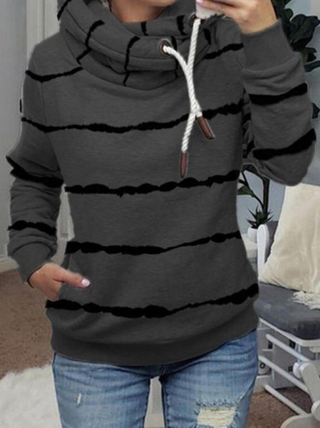 

Dritto Sport Felpa con cappuccio strisce Felpa, Grigio scuro, Hoodies & Sweatshirts