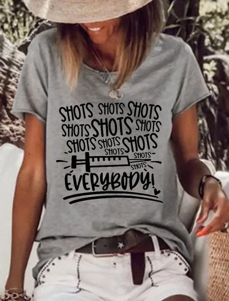 

Shots Everbody Shirt, Gray, T-shirts