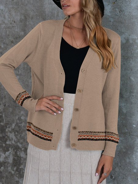 

Giubbotto Casuale Maniche Lunghe, Albicocca, Outerwear
