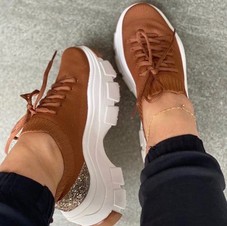 

Summer Sneakers, Brown, Sneakers