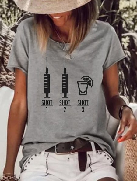 

Shot 1 Shot 2 Shot 3 Tee, Gray, T-shirts