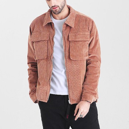 

Casual Outerwear, Brown, Jacket