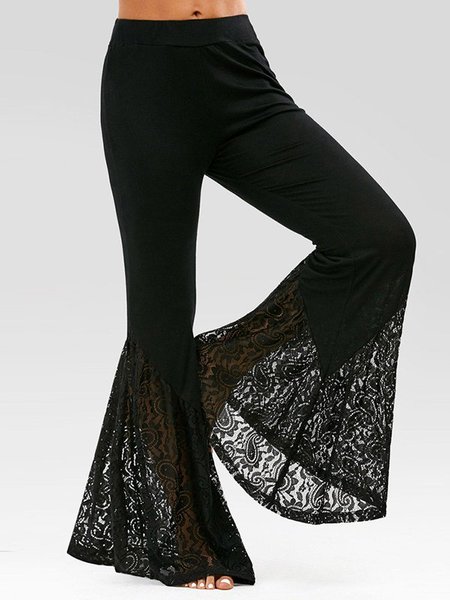 

Solido Pantaloni Misto Cotone, Nero, Bottoms