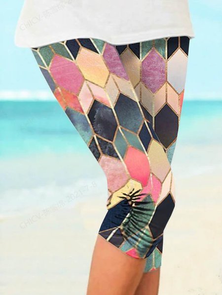 

Paisley Leggings, Multicolor, Leggings