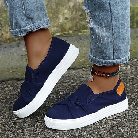 

Daily Thick Bottom Sneakers, Deep blue, Sneakers