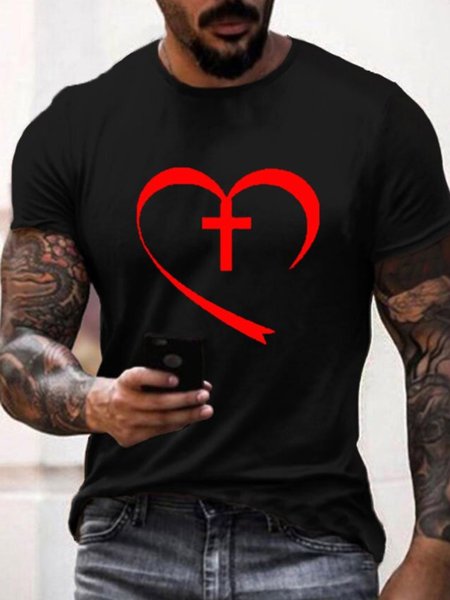 

Casual Shirts & Tops, Black pink, Men's t-shirts