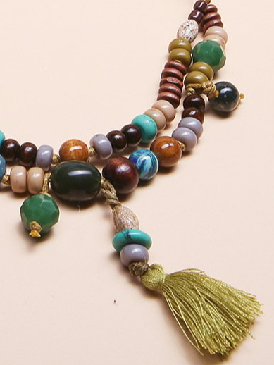 

Vintage Alloy Necklaces, Multicolor, Necklaces