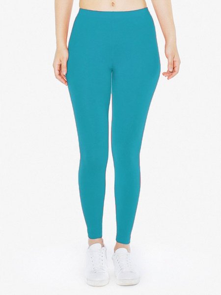 

Tinta unita taglia grande Casuale Pantaloni, Lago blu, Pants