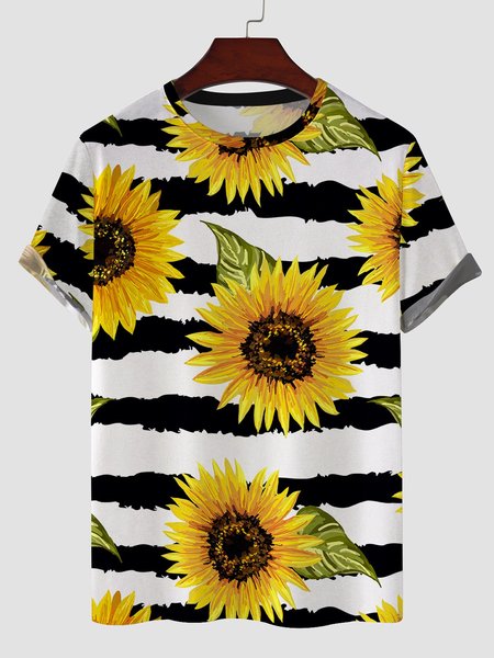 

Printed Shirts & Tops, White, Men's t-shirts