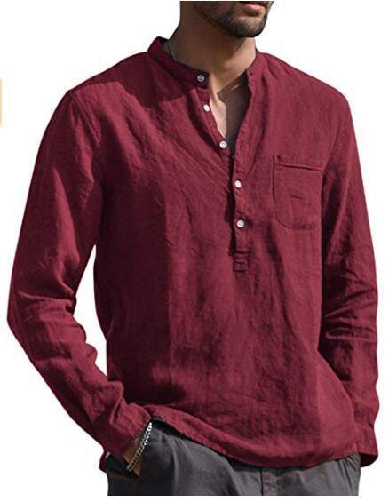 

Casual Shirts & Tops, Wine red, Men's shirts