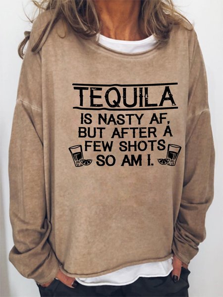 

Tequila Shots Sweatshirt, Light brown, Hoodies&Sweatshirts