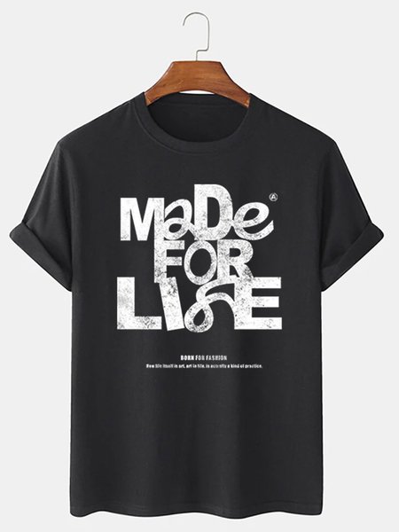 

Casual Shirts & Tops, Black, Men's t-shirts