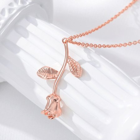 

Stereo rose pendant Necklaces, Rose gold, Necklaces