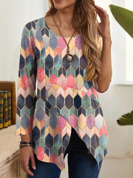 

Long Sleeve Vintage Shirts & Tops, Multicolor, Tees & T-shirts