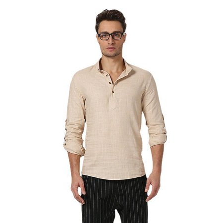

Casual Shirts & Tops, Khaki, Men's shirts