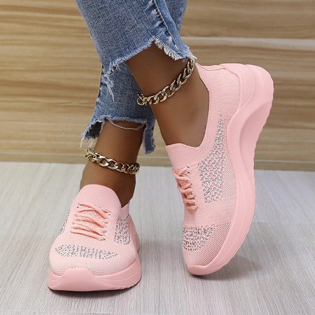 

Quotidiano Strass Scarpe da ginnastica, Rosa, Athletic & Casual Shoes