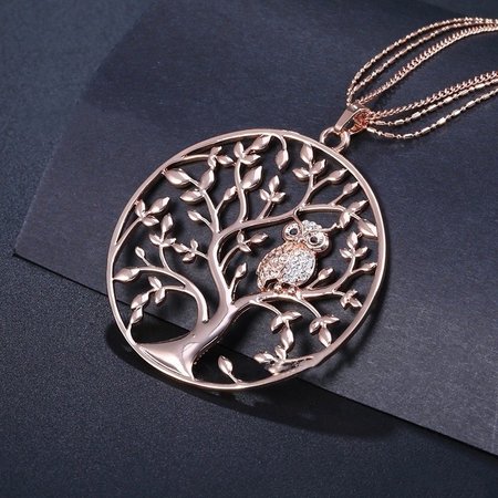 

Casual Alloy Necklaces, Rose gold, Necklaces
