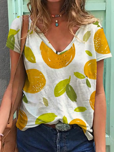 

Fruit Shirts & Tops, As picture, T-shirts
