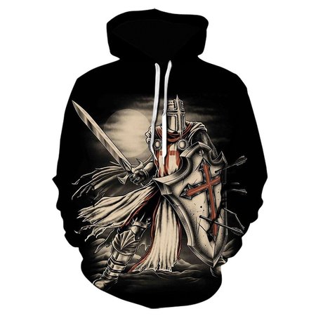 

Templars Hoodie 3D Printed Men's Hoodie, Men's Sweatshirts & Hoodies