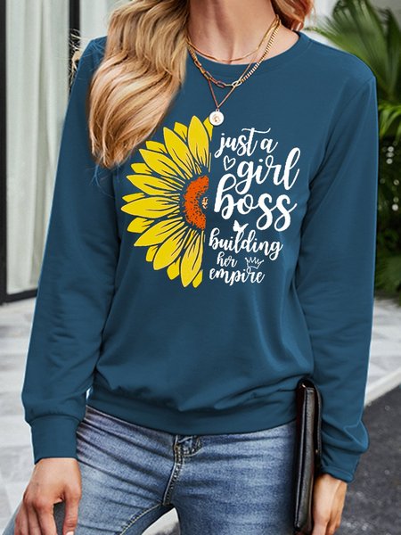 

Just a girl boss building her empire Long Sleeve Shirts & Tops, Green, Hoodies&Sweatshirts