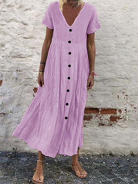 

Casual Dress, Purple, Casual Dresses
