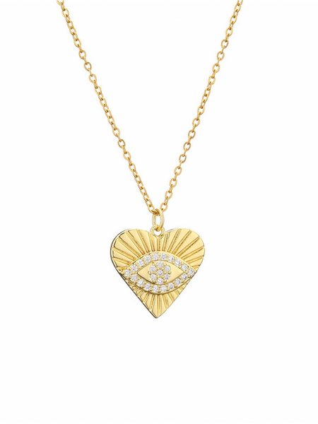 

Amore Occhio Blocca piede libellula Collana con ciondolo, Jewelry