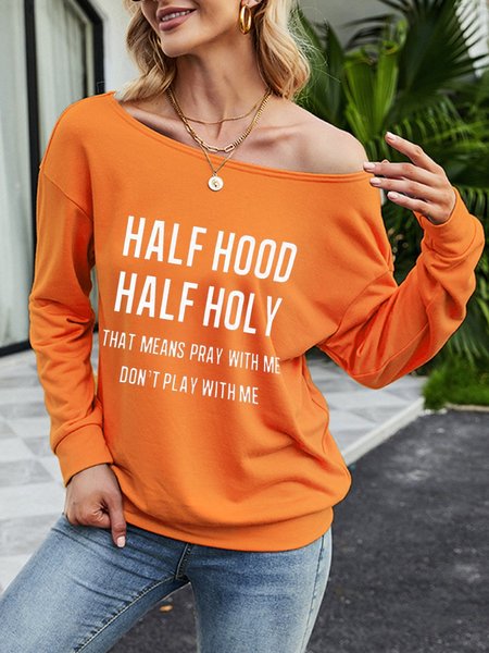 

Don't Play With Me Sweatshirt, Orange, Hoodies&Sweatshirts