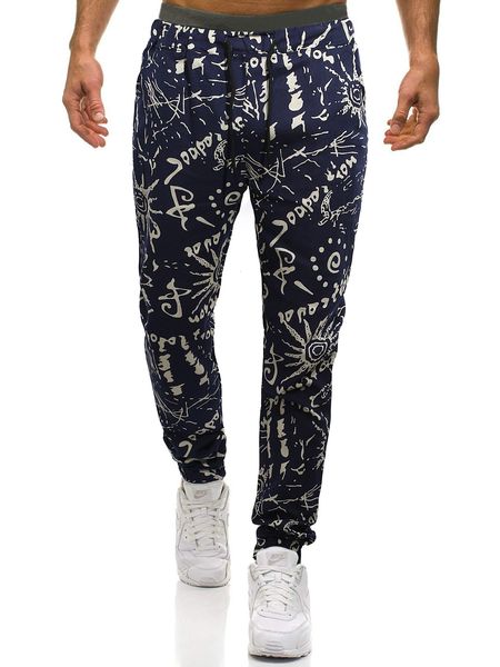 

Casual Pants, Navyblue, Men's pants
