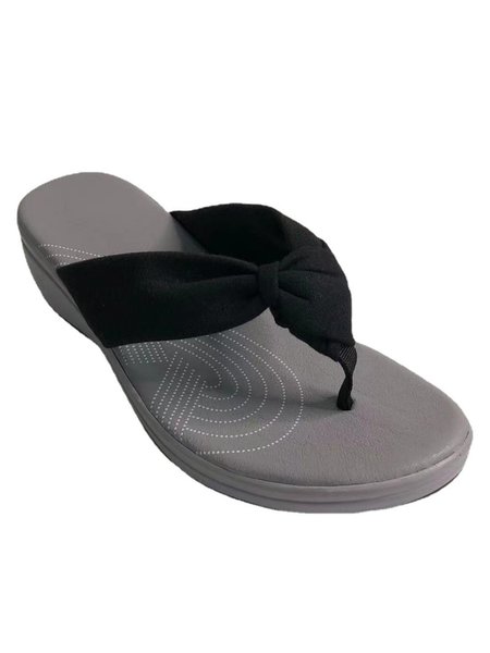 

Casual Black Beach Flip Flops, Sandals