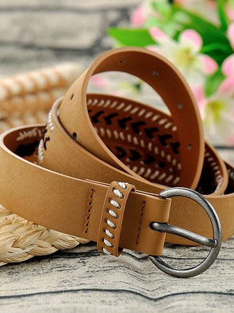 

JFN Light Coffee Vintage Belts, Belts