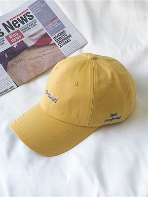 

Letters Women's Top Hat, Yellow, Hats