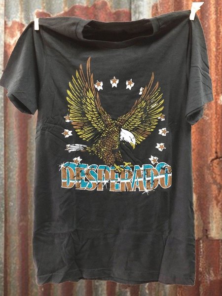 

Desperado Retro Western Women Tshirt, Deep gray, T-shirts