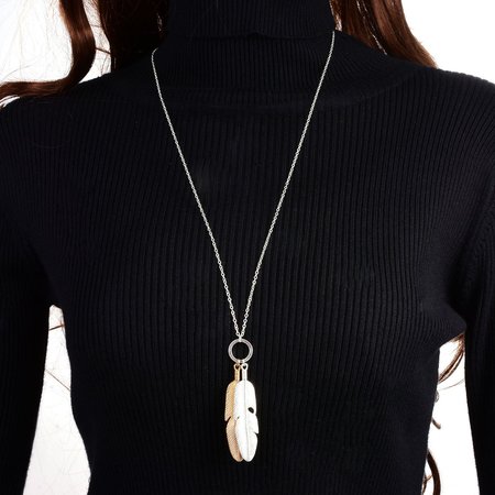 Alloy Necklaces, Silver, Necklaces