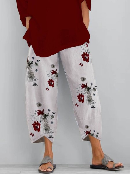 

Dritto Vacanza Pantaloni, Beige, Pants