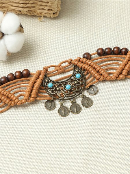 

Retro Ethnic Turquoise Belt, Belts