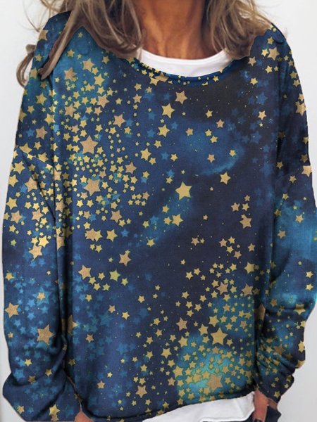 

Star Vintage Long Sleeve Shirts & Tops, Blue, Hoodies&Sweatshirts